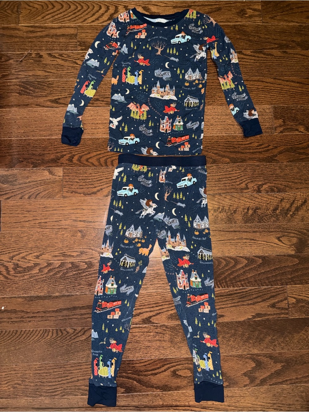 Little Sleepies Harry Potter Hogwarts 5/6 Two-Piece Long Sleeve Pajama Set